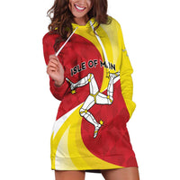 Personalized Isle of Man Hoodie Dress Triskele Ny Tree Cassyn - Wonder Print Shop