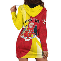 Personalized Isle of Man Hoodie Dress Triskele Ny Tree Cassyn - Wonder Print Shop