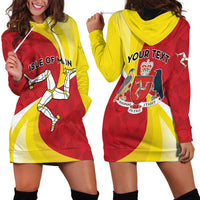Personalized Isle of Man Hoodie Dress Triskele Ny Tree Cassyn - Wonder Print Shop