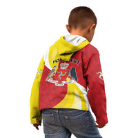 Personalized Isle of Man Kid Hoodie Triskele Ny Tree Cassyn - Wonder Print Shop