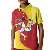 Personalized Isle of Man Kid Polo Shirt Triskele Ny Tree Cassyn - Wonder Print Shop