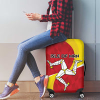 Isle of Man Luggage Cover Triskele Ny Tree Cassyn - Wonder Print Shop