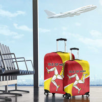 Isle of Man Luggage Cover Triskele Ny Tree Cassyn - Wonder Print Shop