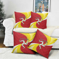 Isle of Man Pillow Cover Triskele Ny Tree Cassyn - Wonder Print Shop