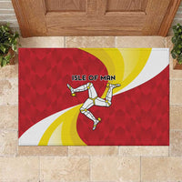 Isle of Man Rubber Doormat Triskele Ny Tree Cassyn - Wonder Print Shop