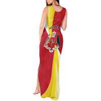 Personalized Isle of Man Tank Maxi Dress Triskele Ny Tree Cassyn - Wonder Print Shop