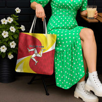 Isle of Man Tote Bag Triskele Ny Tree Cassyn - Wonder Print Shop