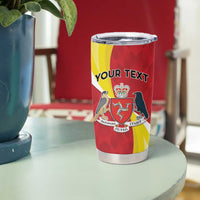 Personalized Isle of Man Tumbler Cup Triskele Ny Tree Cassyn - Wonder Print Shop