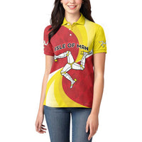 Personalized Isle of Man Women Polo Shirt Triskele Ny Tree Cassyn - Wonder Print Shop