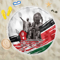 Kenya Mashujaa Day Beach Blanket Kenyan Heroes - Wonder Print Shop