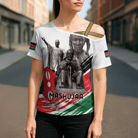 Kenya Mashujaa Day Cross Shoulder Shirt Kenyan Heroes - Wonder Print Shop