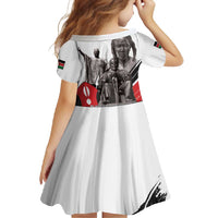 Kenya Mashujaa Day Family Matching Summer Maxi Dress and Hawaiian Shirt Kenyan Heroes - Wonder Print Shop