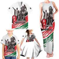 Kenya Mashujaa Day Family Matching Tank Maxi Dress and Hawaiian Shirt Kenyan Heroes - Wonder Print Shop