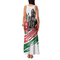 Kenya Mashujaa Day Family Matching Tank Maxi Dress and Hawaiian Shirt Kenyan Heroes - Wonder Print Shop