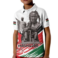 Kenya Mashujaa Day Kid Polo Shirt Kenyan Heroes - Wonder Print Shop