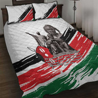 Kenya Mashujaa Day Quilt Bed Set Kenyan Heroes - Wonder Print Shop