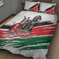 Kenya Mashujaa Day Quilt Bed Set Kenyan Heroes - Wonder Print Shop