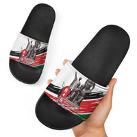 Kenya Mashujaa Day Slide Sandals Kenyan Heroes - Wonder Print Shop