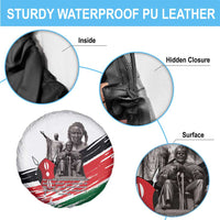 Kenya Mashujaa Day Spare Tire Cover Kenyan Heroes - Wonder Print Shop