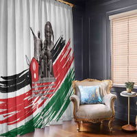Kenya Mashujaa Day Window Curtain Kenyan Heroes - Wonder Print Shop