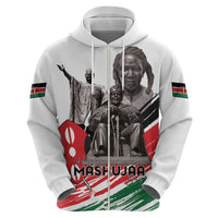 Kenya Mashujaa Day Zip Hoodie Kenyan Heroes - Wonder Print Shop