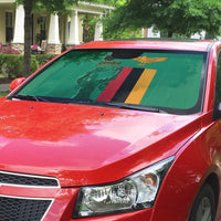 Zambia Independence Day Auto Sun Shade Lusaka Freedom Statue - Wonder Print Shop