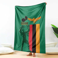 Zambia Independence Day Blanket Lusaka Freedom Statue - Wonder Print Shop
