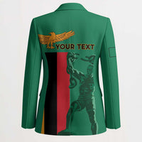 Personalized Zambia Independence Day Blazer Lusaka Freedom Statue - Wonder Print Shop