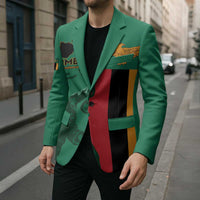 Personalized Zambia Independence Day Blazer Lusaka Freedom Statue - Wonder Print Shop