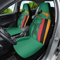 Zambia Independence Day Car Seat Cover Lusaka Freedom Statue - Wonder Print Shop