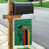 Zambia Independence Day Garden Flag Lusaka Freedom Statue - Wonder Print Shop