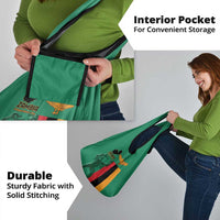 Zambia Independence Day Grocery Bag Lusaka Freedom Statue - Wonder Print Shop