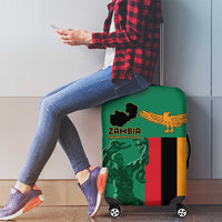 Zambia Independence Day Luggage Cover Lusaka Freedom Statue - Wonder Print Shop
