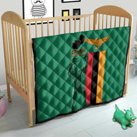 Zambia Independence Day Quilt Lusaka Freedom Statue - Wonder Print Shop