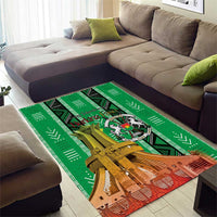 Burkina Faso Martyrs Day Area Rug Monument des Heros Nationaux - Wonder Print Shop