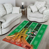 Burkina Faso Martyrs Day Area Rug Monument des Heros Nationaux - Wonder Print Shop