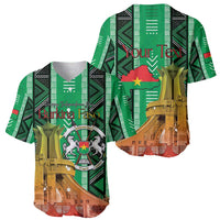 Personalized Burkina Faso Martyrs Day Baseball Jersey Monument des Heros Nationaux - Wonder Print Shop