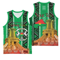 Personalized Burkina Faso Martyrs Day Basketball Jersey Monument des Heros Nationaux - Wonder Print Shop