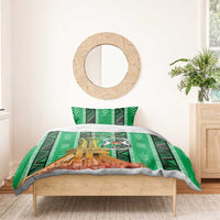 Burkina Faso Martyrs Day Bedding Set Monument des Heros Nationaux - Wonder Print Shop