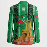 Personalized Burkina Faso Martyrs Day Blazer Monument des Heros Nationaux - Wonder Print Shop