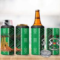 Personalized Burkina Faso Martyrs Day 4 in 1 Can Cooler Tumbler Monument des Heros Nationaux - Wonder Print Shop