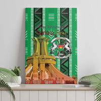Burkina Faso Martyrs Day Canvas Wall Art Monument des Heros Nationaux - Wonder Print Shop