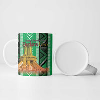 Personalized Burkina Faso Martyrs Day Ceramic Mug Monument des Heros Nationaux - Wonder Print Shop