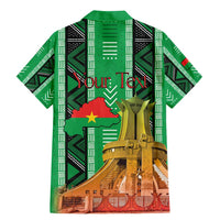 Personalized Burkina Faso Martyrs Day Family Matching Mermaid Dress and Hawaiian Shirt Monument des Heros Nationaux - Wonder Print Shop