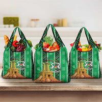 Burkina Faso Martyrs Day Grocery Bag Monument des Heros Nationaux - Wonder Print Shop