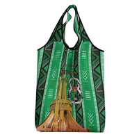 Burkina Faso Martyrs Day Grocery Bag Monument des Heros Nationaux - Wonder Print Shop