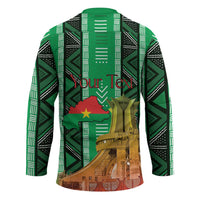 Personalized Burkina Faso Martyrs Day Hockey Jersey Monument des Heros Nationaux - Wonder Print Shop