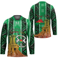 Personalized Burkina Faso Martyrs Day Hockey Jersey Monument des Heros Nationaux - Wonder Print Shop