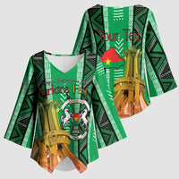 Personalized Burkina Faso Martyrs Day Kimono Sleeve Blouse Monument des Heros Nationaux - Wonder Print Shop