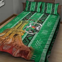 Burkina Faso Martyrs Day Quilt Bed Set Monument des Heros Nationaux - Wonder Print Shop